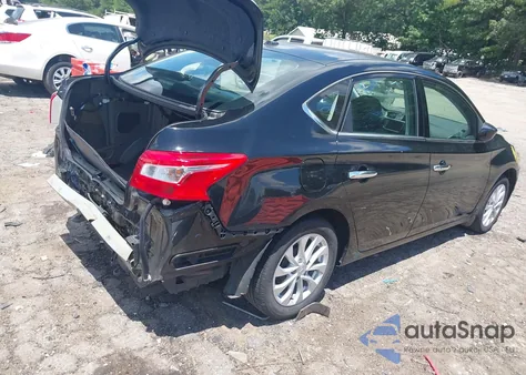 2019 Nissan Sentra Sv из США, поврежденный, VIN 3N1AB7AP5KY327170